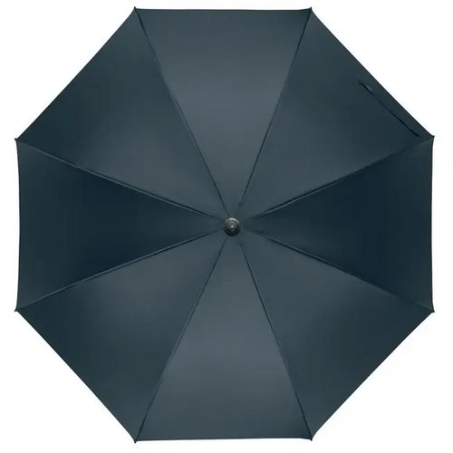 27" auto paraplu houten greep Rayna blauw