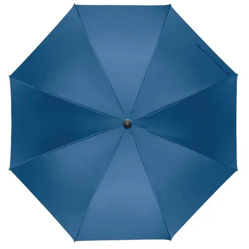 27" auto paraplu houten greep Rayna royal blauw
