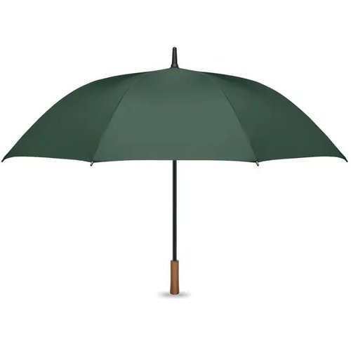 27" auto paraplu houten greep Rayna groen