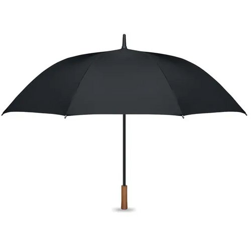 27" auto paraplu houten greep Rayna zwart