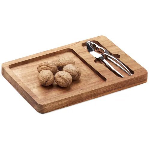 Acacia noten kraker set Nutplate hout