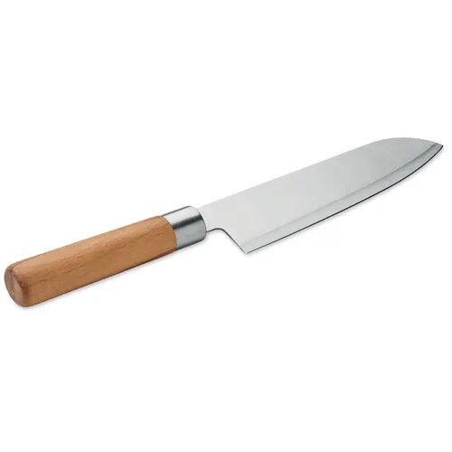 Beukenhouten koksmes Slice zilver
