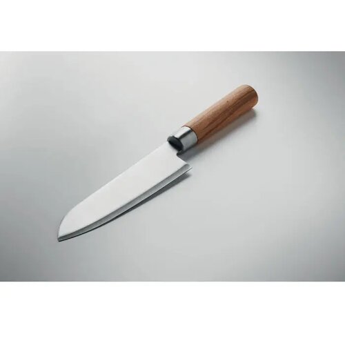 Beukenhouten koksmes Slice zilver