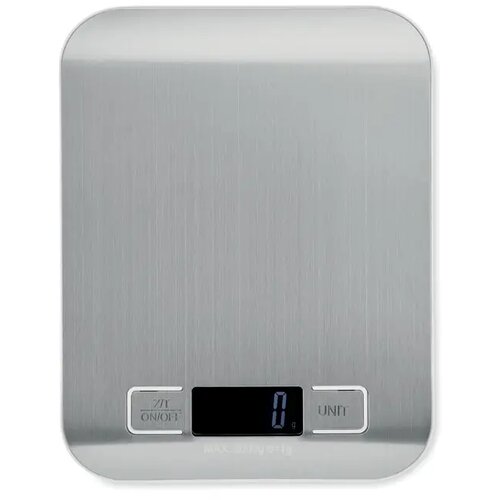 Digitale keukenweegschaal 5kg Scale it zilver
