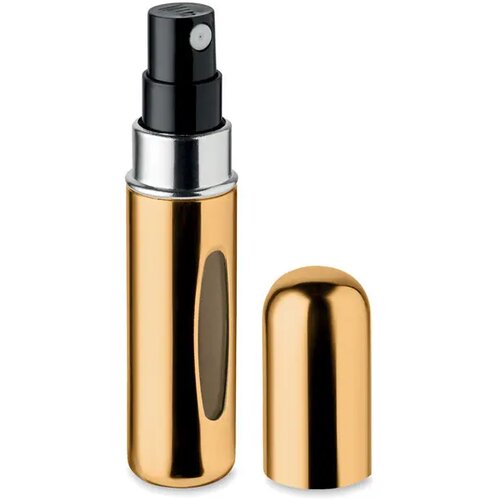 Navulbaar verstuiverflesje 5ml Spray goud