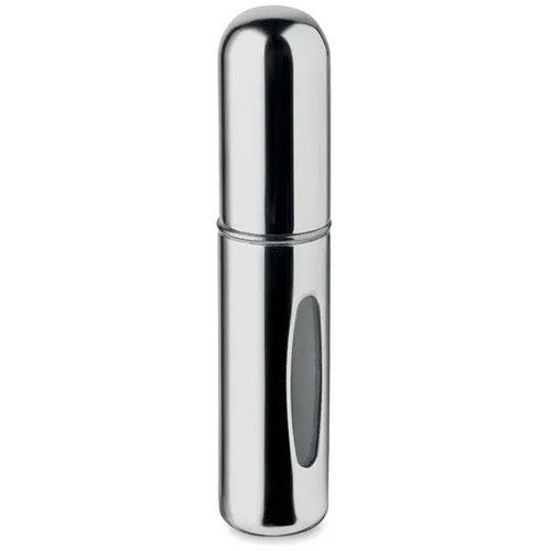 Navulbaar verstuiverflesje 5ml Spray glanzend zilver