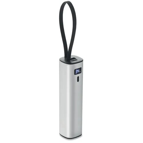 Powerbank 5000mah pd 20w Powertube mat zilver