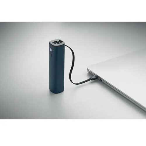 Powerbank 5000mah pd 20w Powertube marineblauw