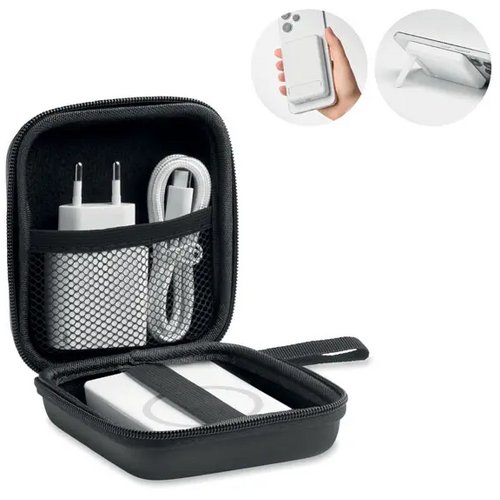 Powerbank reisset 5000mah Atlas wit