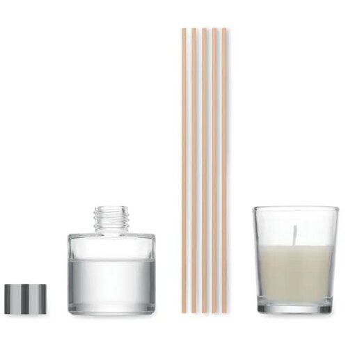 Vanille diffuser & kaarsenset Gingle beige
