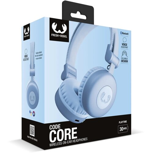 3HP1000 I Fresh 'n Rebel Code Core Draadloze on-ear koptelefoon lichtblauw