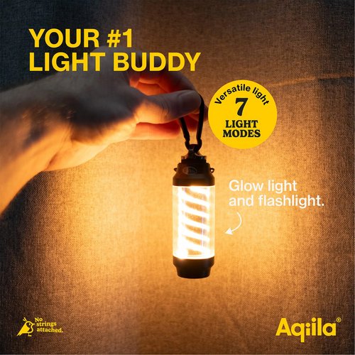 Aqiila Lightbird G1 Camping lamp en Zaklamp zwart
