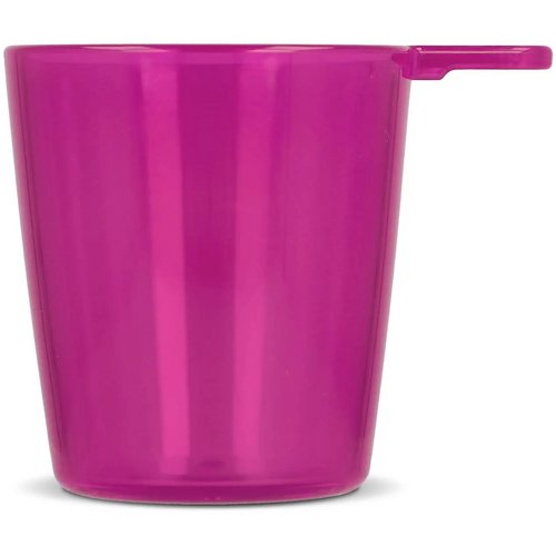 Festival shotglaasje with lanyard transparant / roze