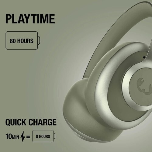 Fresh 'n Rebel Clam Blaze 2 Over-Ear ENC Koptelefoon dried green