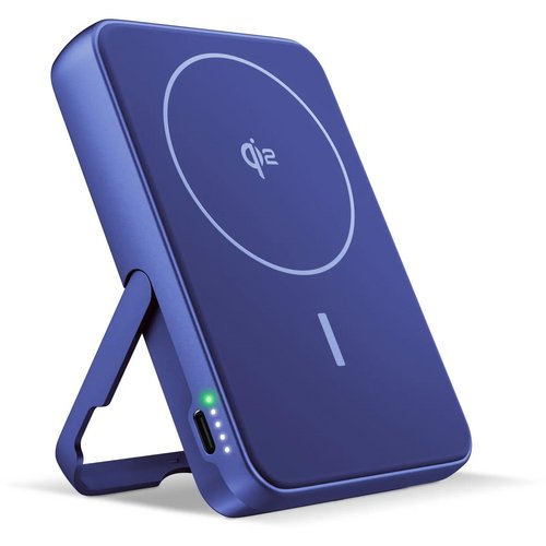 Fresh 'n Rebel Draadloze Powerbank 10000mAh Geschikt voor MagSafe blauw