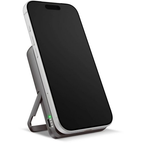 Fresh 'n Rebel Draadloze Powerbank 10000mAh Geschikt voor MagSafe donker grijs