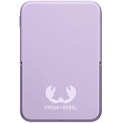 Fresh 'n Rebel Draadloze Powerbank 10000mAh Geschikt voor MagSafe lila