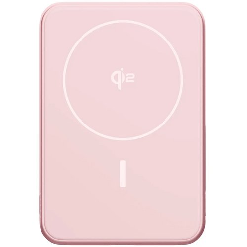 Fresh 'n Rebel Draadloze Powerbank 10000mAh Geschikt voor MagSafe roze