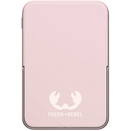Fresh 'n Rebel Draadloze Powerbank 10000mAh Geschikt voor MagSafe roze