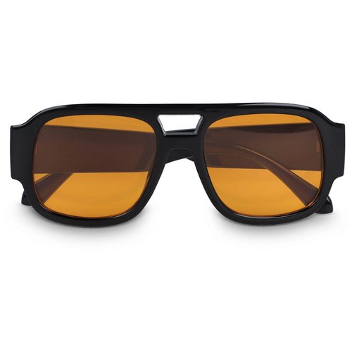 Noor Zonnebril UV400 zwart / oranje
