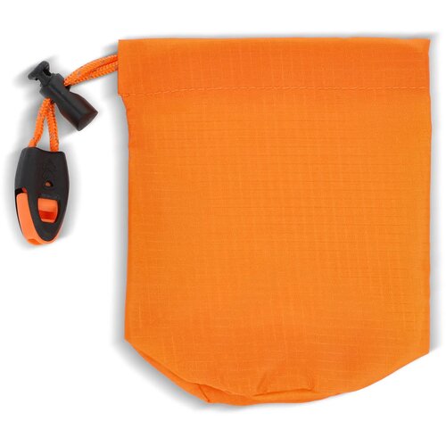 Outdoor Survival 2-in-1 thermische poncho oranje