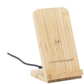 Baloo Wireless Charger Stand 15W Oplader Zwart
