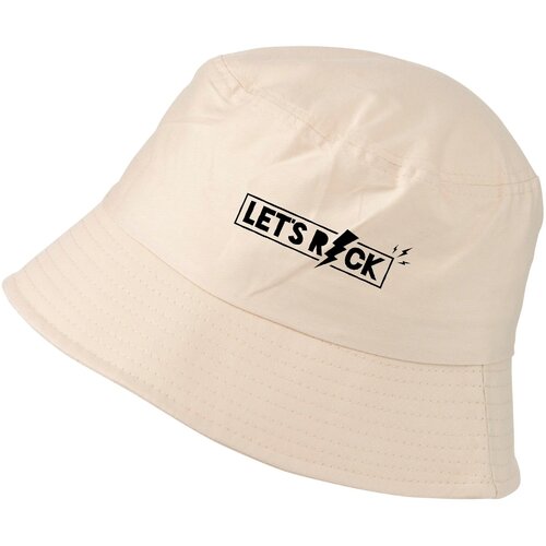 Champion Cotton Bucket Hat Hoed Beige