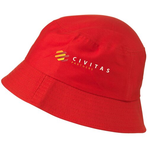 Champion Cotton Bucket Hat Hoed Rood
