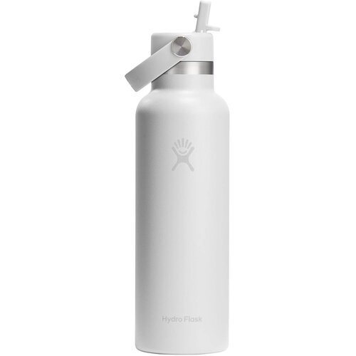 Hydro Flask Standard Mouth With Flex Straw Cap 621 Ml Waterfles Wit