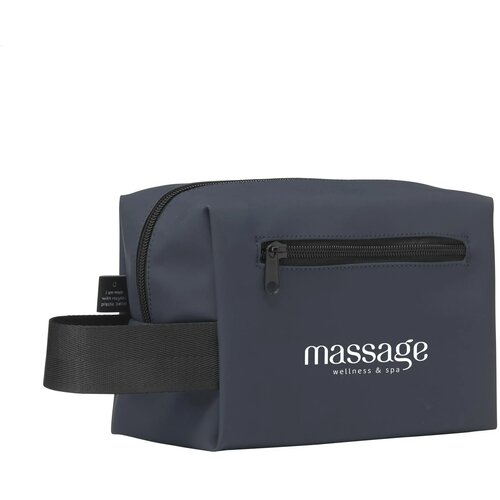 Lennon Rcs Recycled Toiletry Bag Blauw