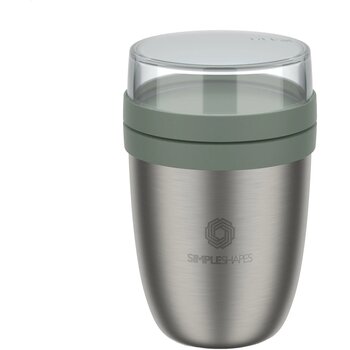 Mepal Insulated Rvs Lunchpot Ellipse 500 Ml Sage Green