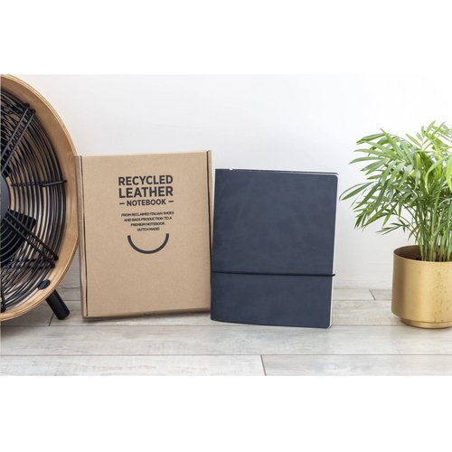 Recycled Leather Refillable Notebook A5 Notitieboek