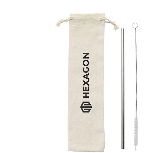 Reusable 1 Piece Eco Straw Set Rvs Rietje