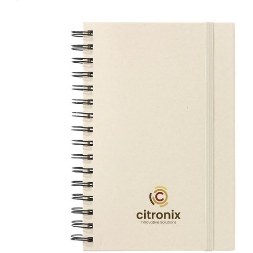 Sugarcane Bagasse Spiral Notebook A5 Notitieboek