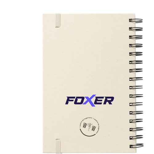 Sugarcane Bagasse Spiral Notebook A5 Notitieboek