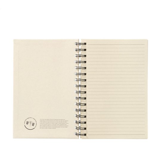 Sugarcane Bagasse Spiral Notebook A5 Notitieboek