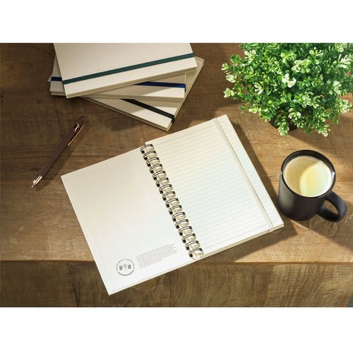 Sugarcane Bagasse Spiral Notebook A5 Notitieboek